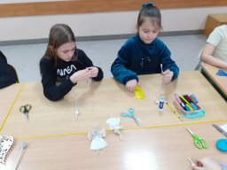 Rok szkolny 2021-2022 - 18. Warsztaty artystyczne w klasie 3A